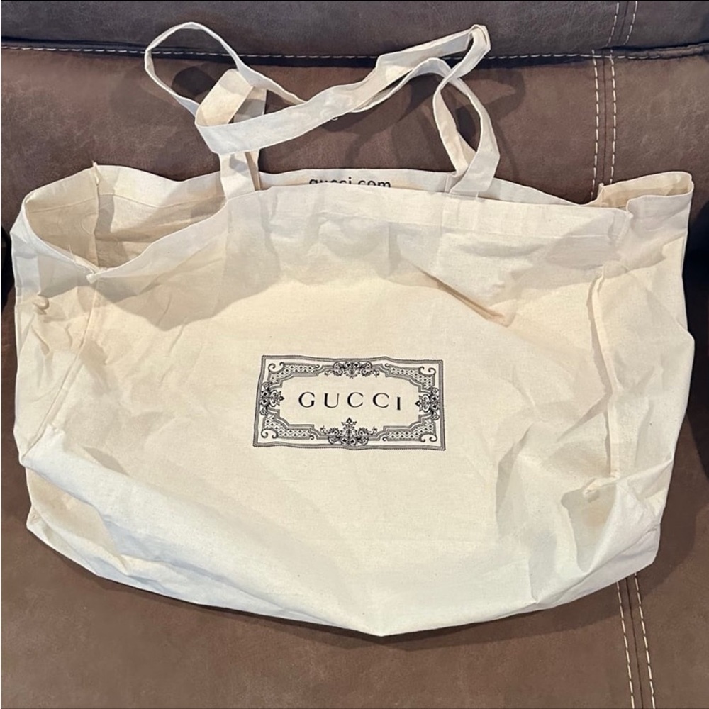 Extra Large Gucci Canvas Tote Bag